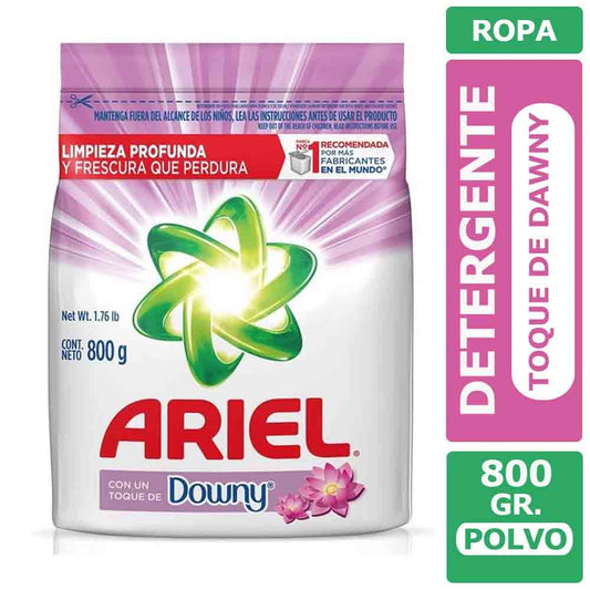 Detergente en Polvo Ariel Toque de Downy 700 g