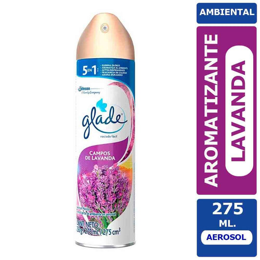 Desodorante aerosol campos de lavanda 275 ml Glade