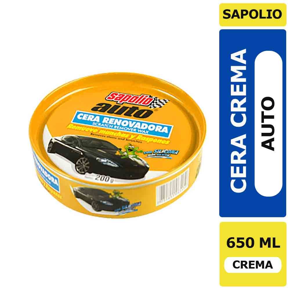 Cera Crema Auto Sapolio 200 grs.