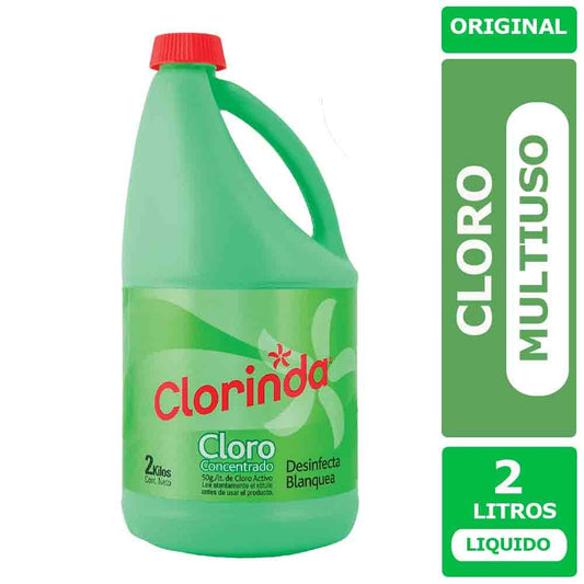 Cloro Concentrado Clorinda 2 lts.