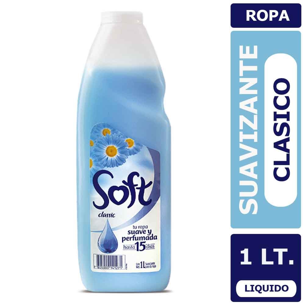 Suavizante Ropa Soft Clásico 1 Lt.