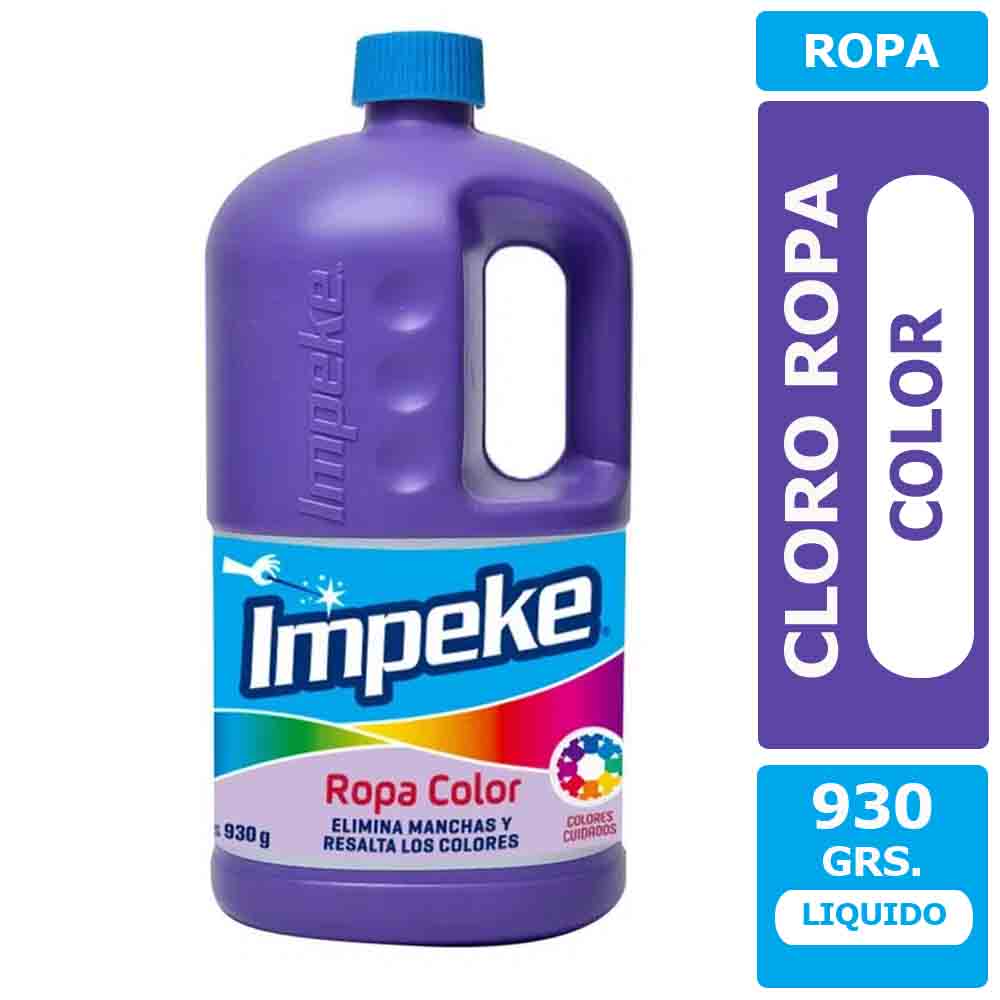 Cloro Ropa Color Impeke 930 grs